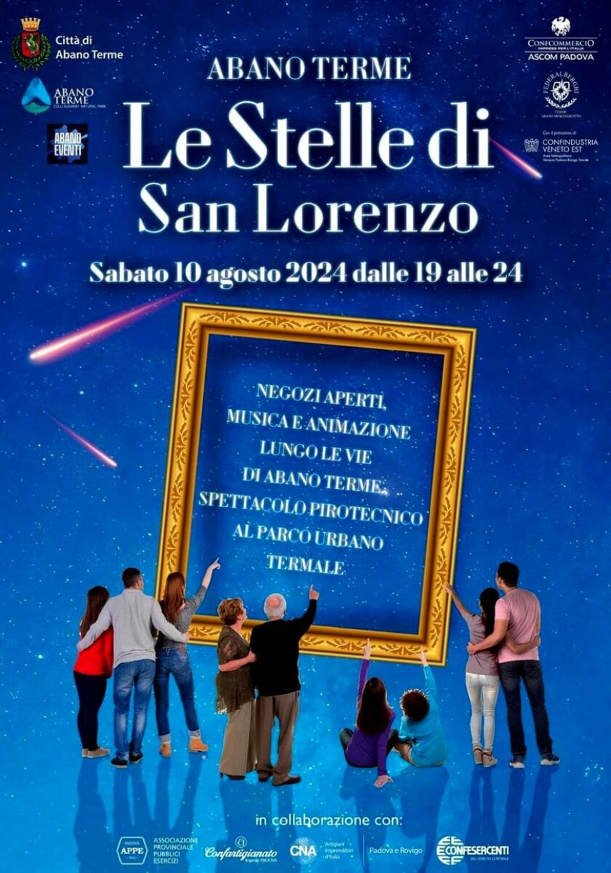 "Le stelle di san Lorenzo"  ad Abano Terme